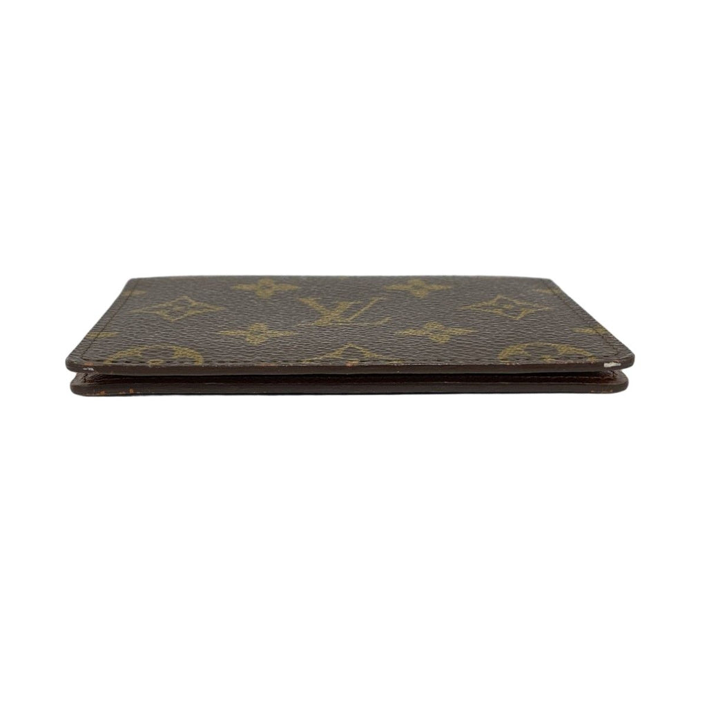 Louis Vuitton Card Case Monogram Porte 2 Cult Vertical Brown — view 2