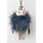 Prada Key Ring Holder Trick Robot Blue Multi — view 2