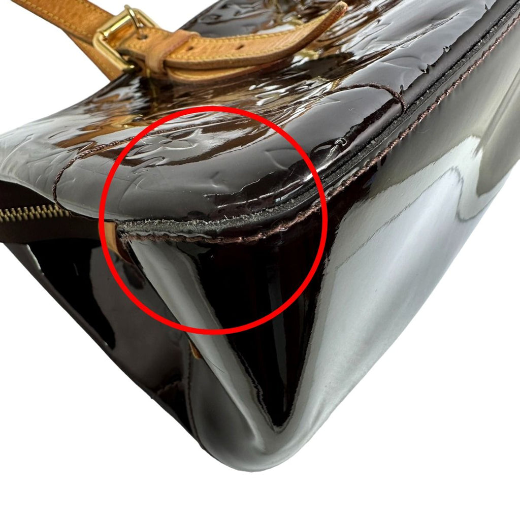 Louis Vuitton Vernis Rosewood Avenue Shoulder Bag Handbag — view 8