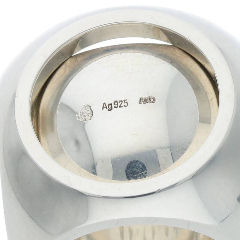 Hermes Vintage Extra Wide Serie Ring 7.5 — view 4