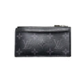 Louis Vuitton Taigarama Coin Card Holder Leather Wallet