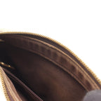 Loewe Shoulder Bag Repeat Anagram White Gold Canvas Leather — view 8