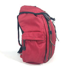 Gucci Backpack Techno Logo Sherry Line Web Nylon Canvas Red — view 3