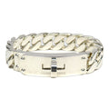 Hermes Kelly Gourmet GM Bracelet SH Manufactured in Silver
