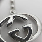 Gucci Necklace Silver Interlocking Polished Ag — view 9