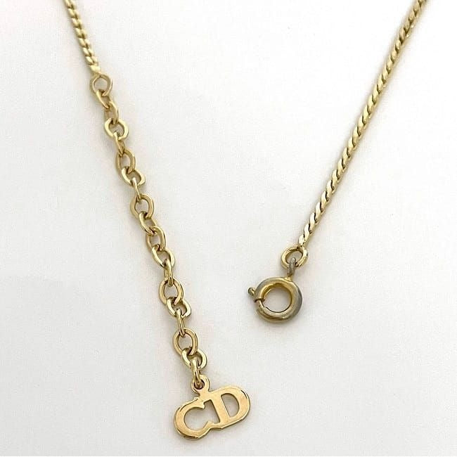 Christian Dior Necklace Gold GP — view 8