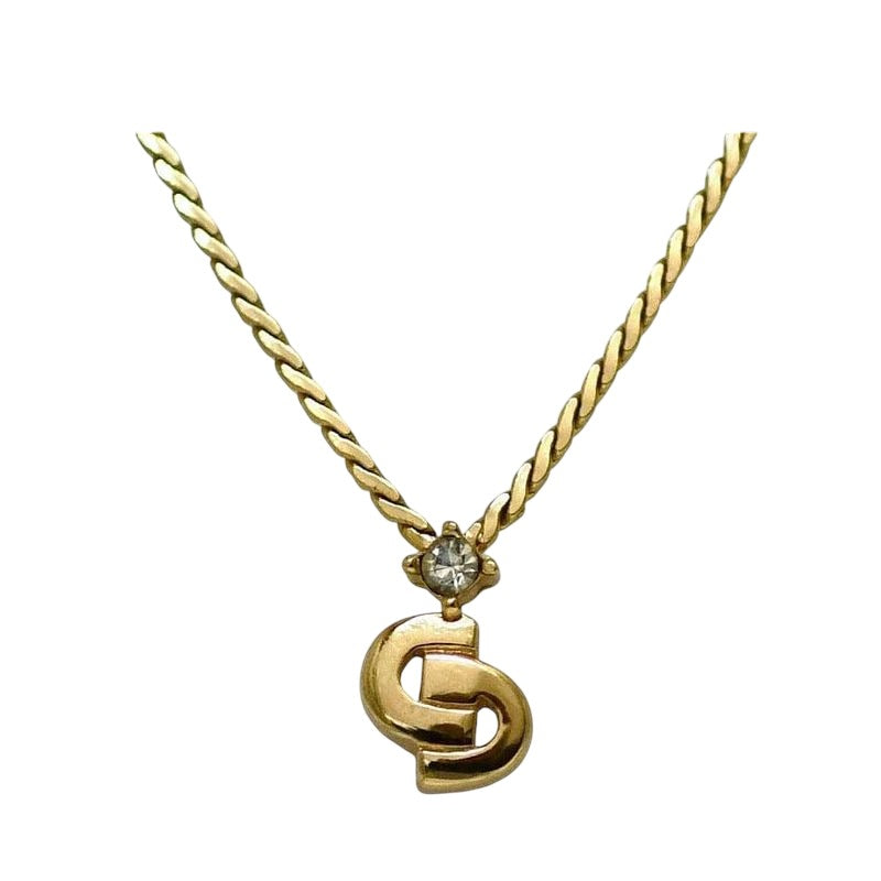 Christian Dior Necklace Gold GP