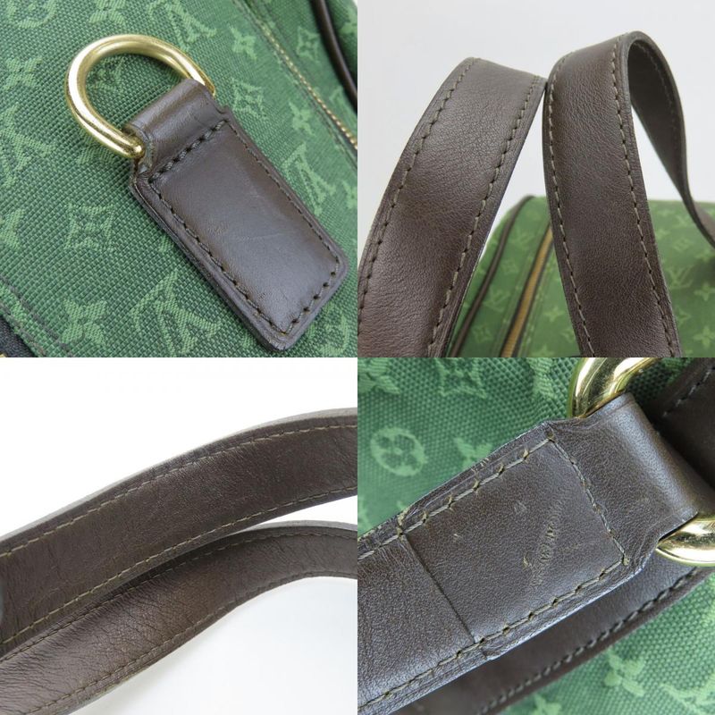 Louis Vuitton Boston Bag Claudine Monogram Mini Leather TST Khaki — view 5