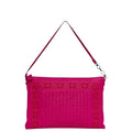Bottega Veneta Clutch Bag Pink Intrecciato Butterfly