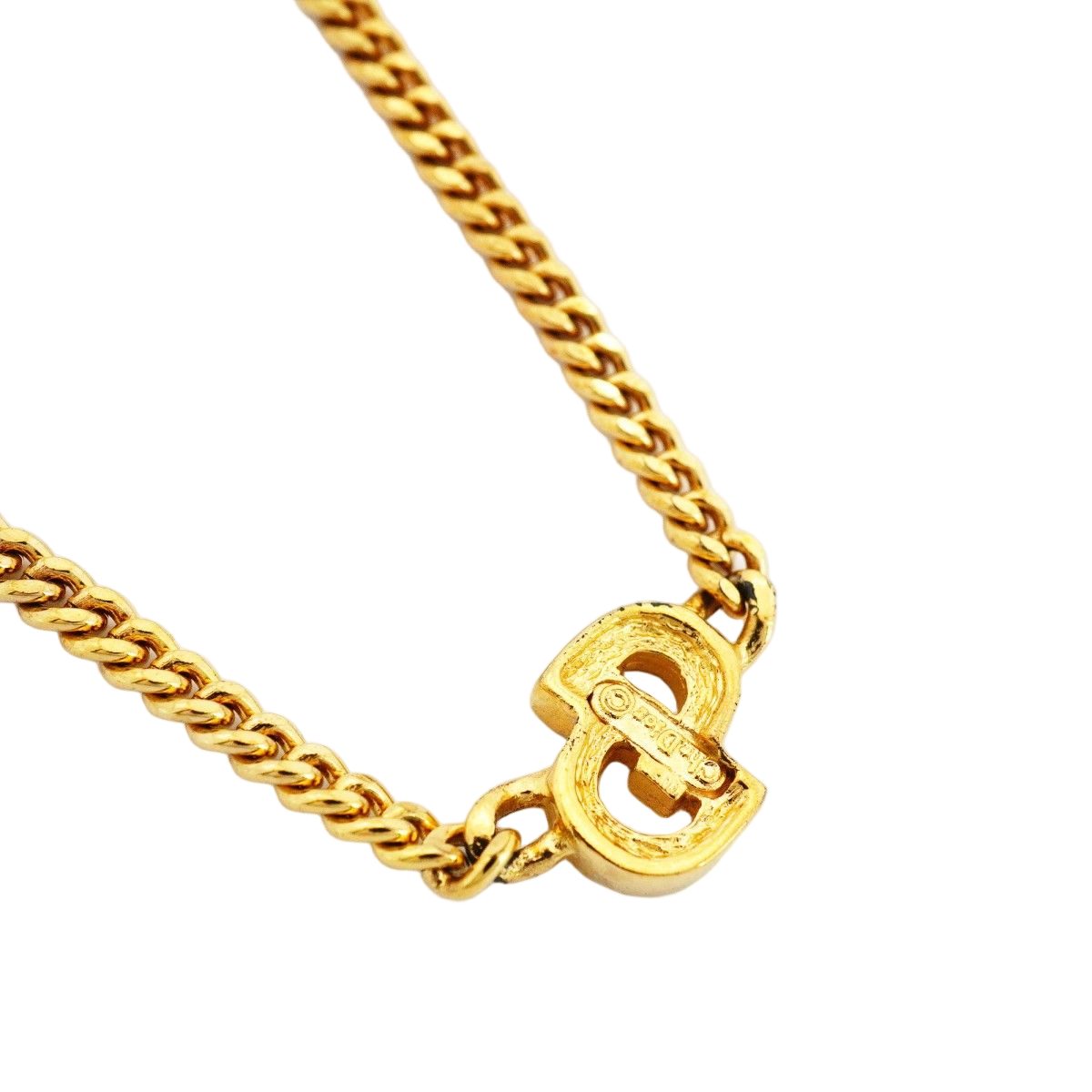 Dior Necklace CD Logo Gold Plated — view 2