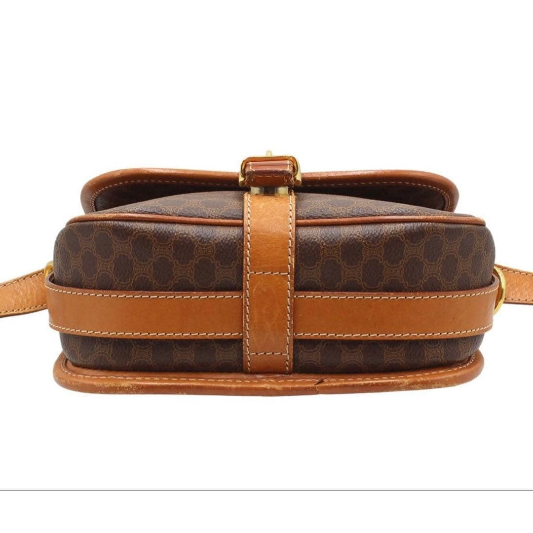 Celine Macadam Pattern Shoulder Bag — view 5