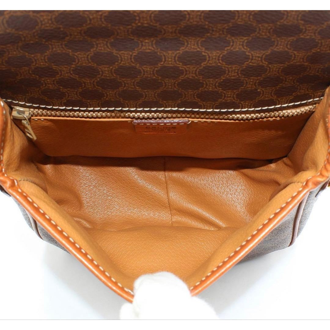 Celine Macadam Pattern Shoulder Bag — view 9