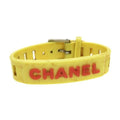 Chanel Rubber Bracelet Yellow