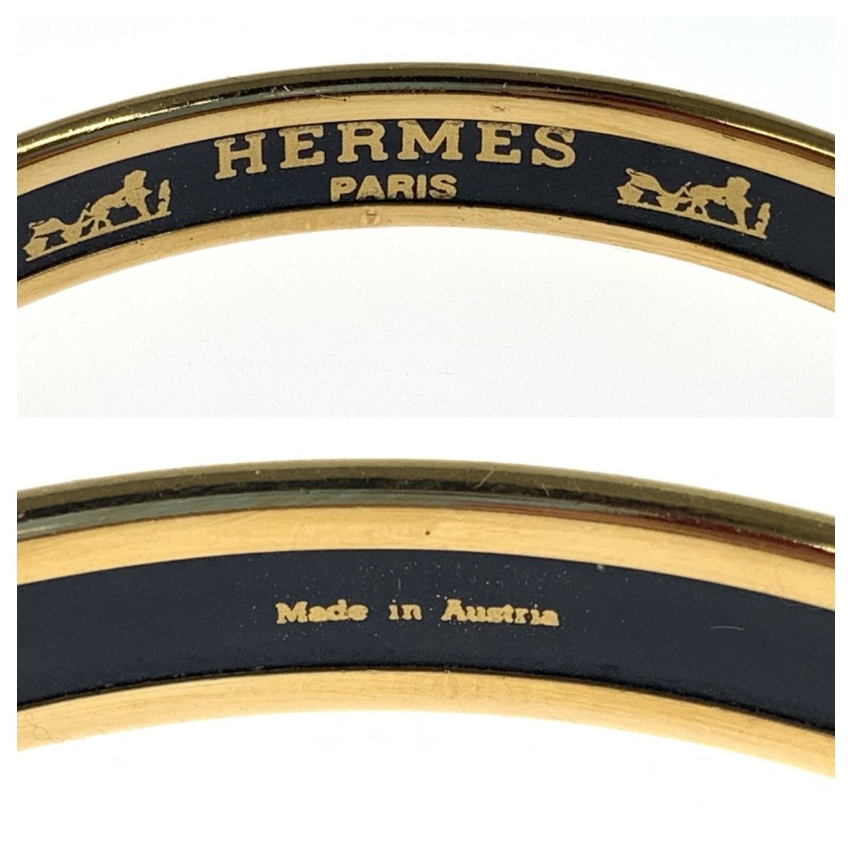 Hermes Enamel PM Bracelet Bangle — view 5