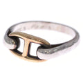 Hermes Chaine D'ancre Ring 750 925 Vintage