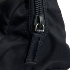 Prada Pouch Cosmetic Small Triangle Logo Nylon Black — view 5