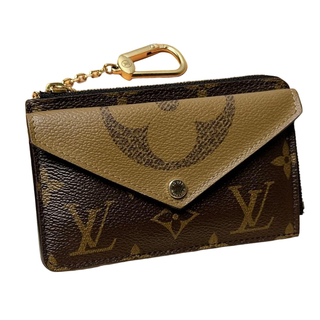 Louis Vuitton Monogram Reverse Card Holder Recto Verso
