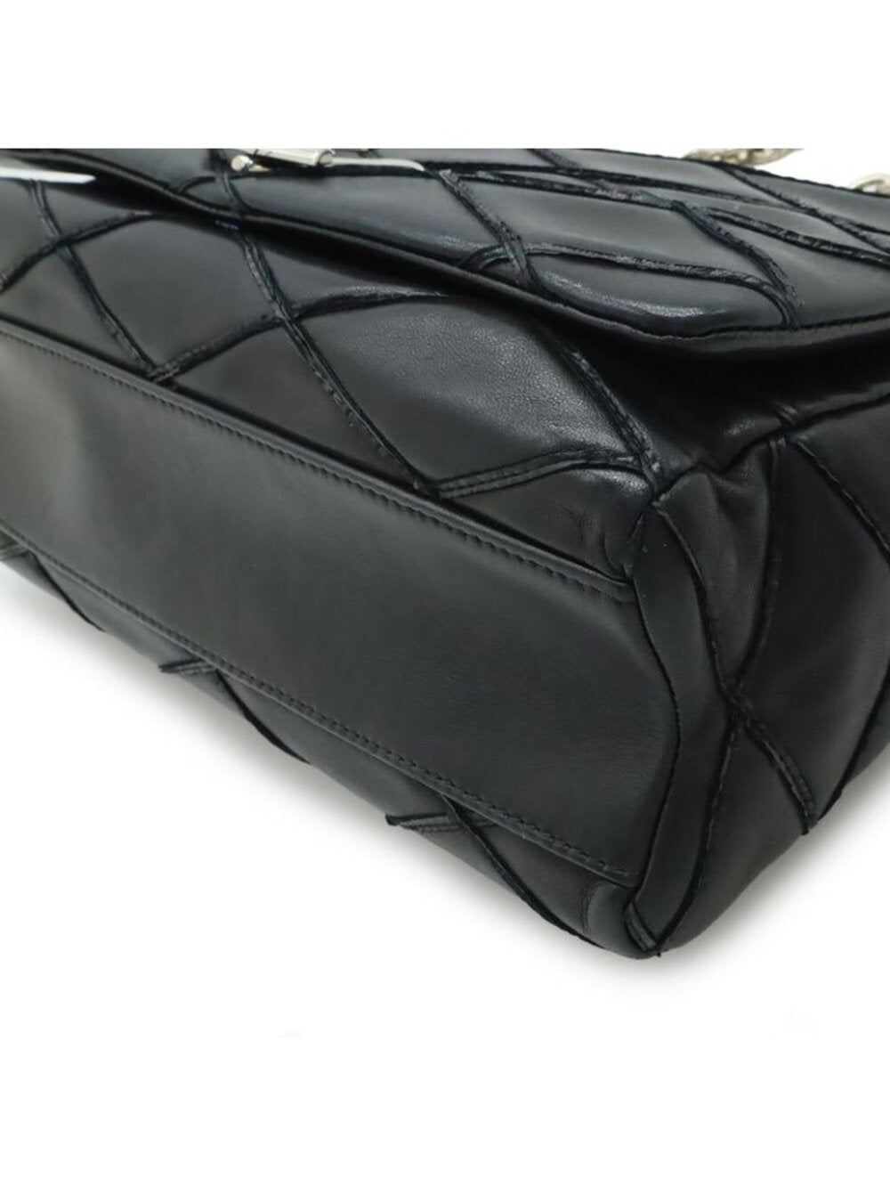 Louis Vuitton Maltage Go-14 mm Chain Bag Shoulder Leather Noir