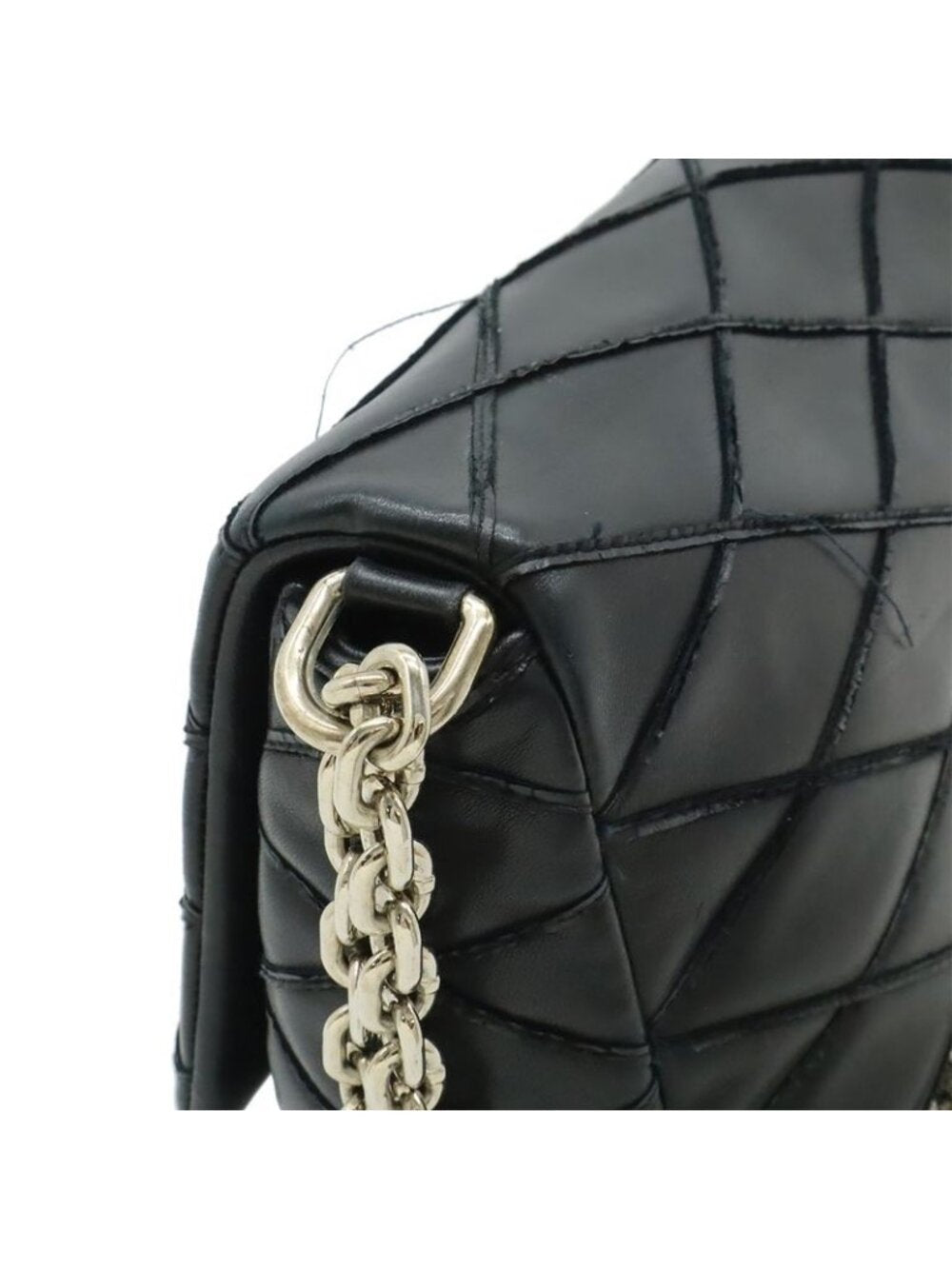 Louis Vuitton Maltage Go-14 mm Chain Bag Shoulder Leather Noir