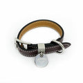 Hermes Dog Collar Tres XS Rouge Serie Nata Sesam Brown Series Vo Epson