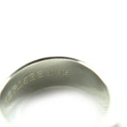 Hermes Vintage Bucket Ring 925 18K Silver Gold 50 To Size — view 2