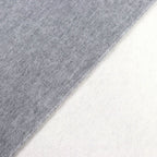 Hermes Cashmere Logo Embroidery Double Face Fringe Scarf Shawl Gray — view 4