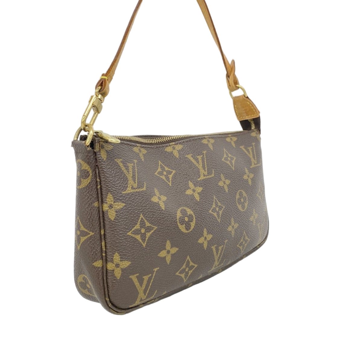 Louis Vuitton Pouch Monogram Pochette Brown — view 2