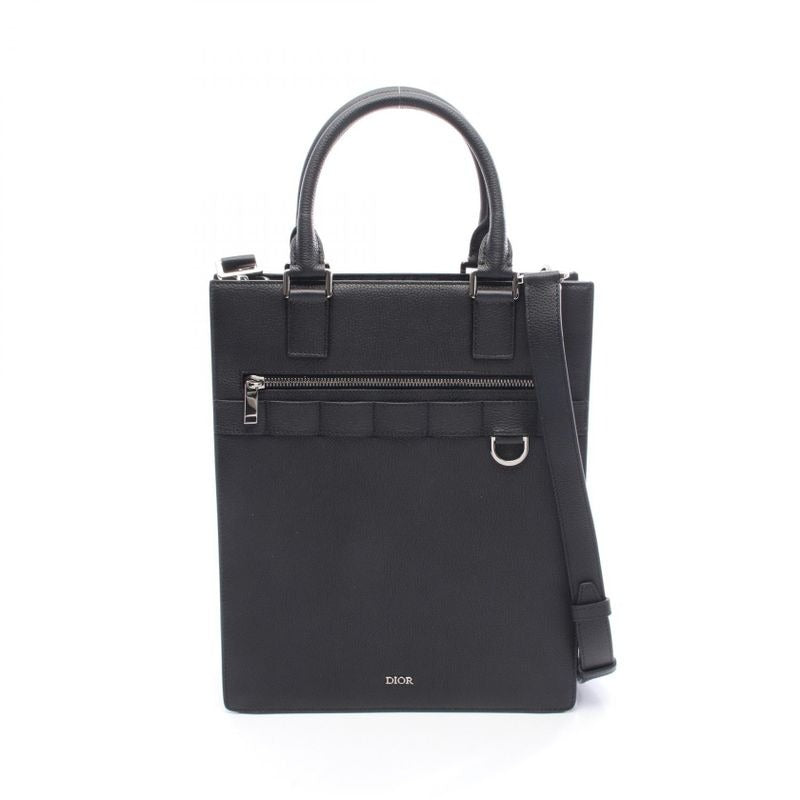 Dior Tote Bag Safari North South 1 umj Black Leather