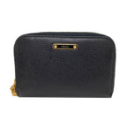 Fendi Logo Card Case Leather
