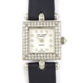 Van Cleef & Arpels Watch Fantasy Carre Diamond Bezel Index Lug Square White