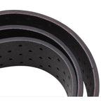 Gucci Interlocking Perforated Leather Belt — view 6