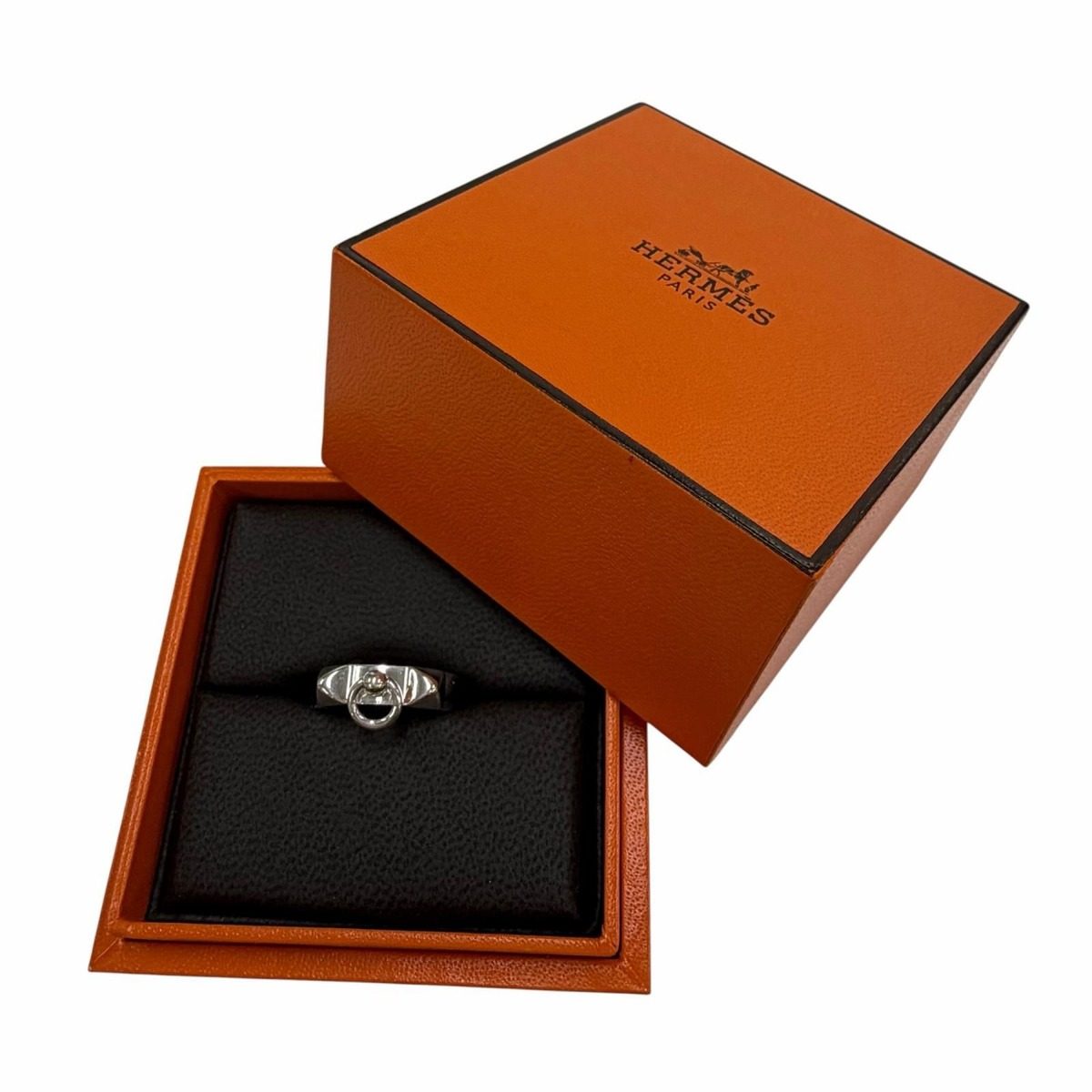 Hermes Collier de Chien PM Ring Silver 51 Weight — view 2