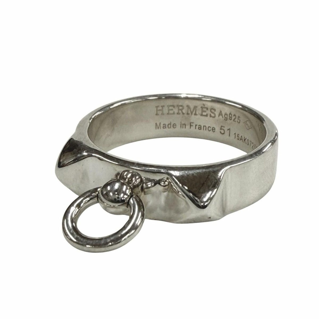 Hermes Collier de Chien PM Ring Silver 51 Weight