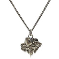 Christian Dior Necklace Astero Motif Metal Silver