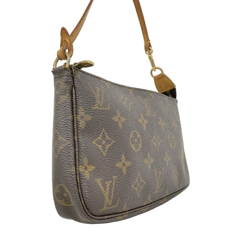Louis Vuitton Pouch Monogram Pochette Brown — view 2