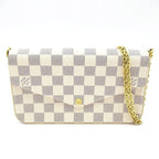 Louis Vuitton Pochette Felicie Damiersle Shoulder Bag Rosevalleine