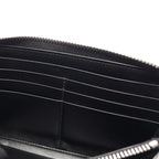 Saint Laurent Paris Round Wallet Cassandra Black Leather Tiny Monogram — view 6