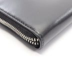 Saint Laurent Paris Round Wallet Cassandra Black Leather Tiny Monogram — view 7