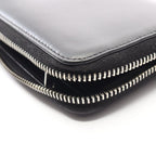 Saint Laurent Paris Round Wallet Cassandra Black Leather Tiny Monogram — view 8