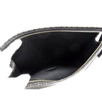 Saint Laurent All Over Pattern Clutch Bag Second Black — view 7