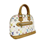 Louis Vuitton Handbag Monogram Multicolor Alma Blanc — view 2