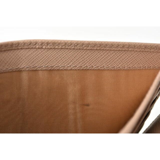 Prada Wallet Fold 1 Ml009 Saffiano Leather Cipria Beige — view 8