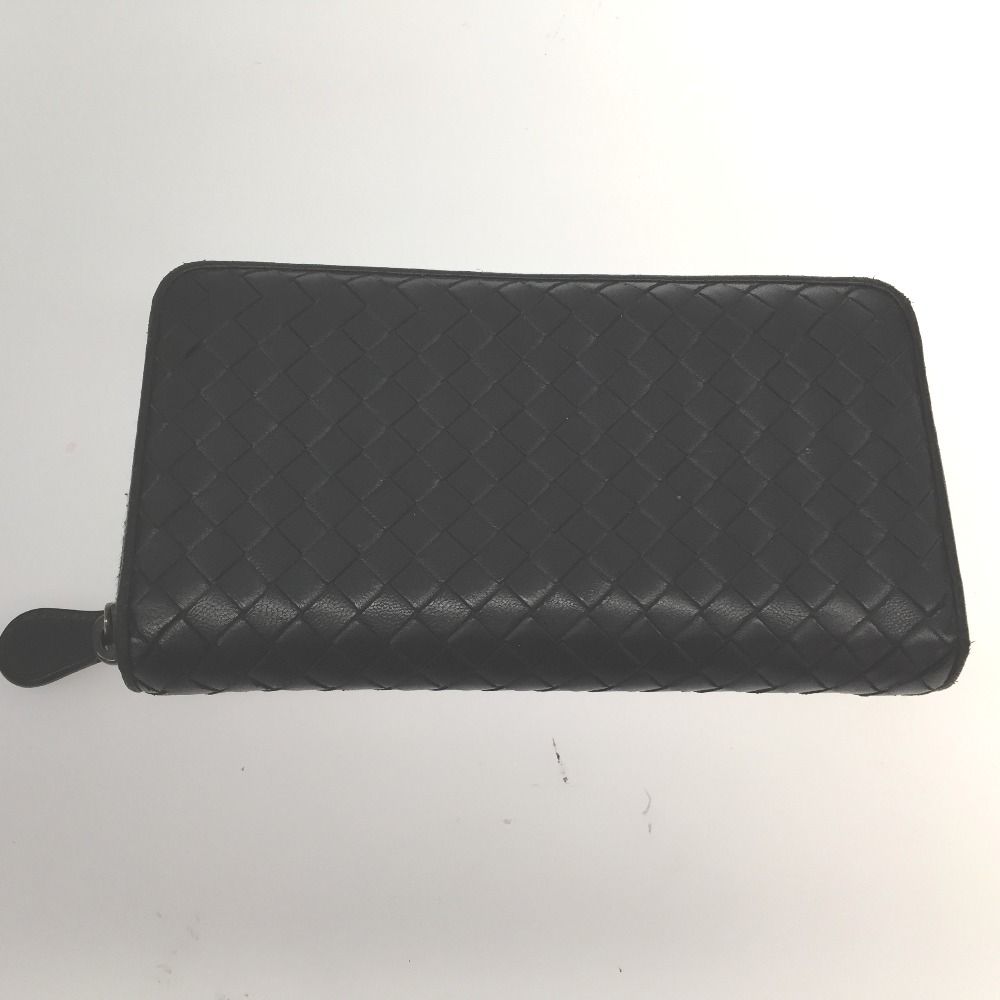 Bottega Veneta Long Wallet Round Zipper Intrecciato — view 2