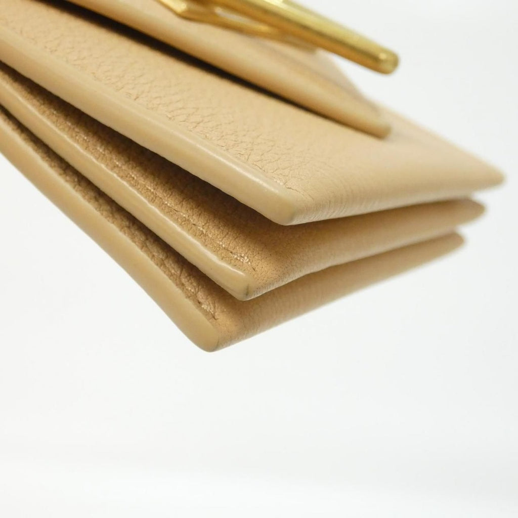 Bottega Veneta Card Case Gold Almond — view 3