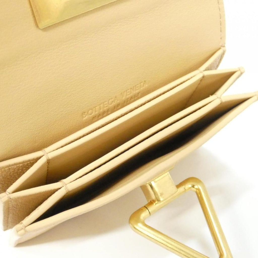Bottega Veneta Card Case Gold Almond — view 5