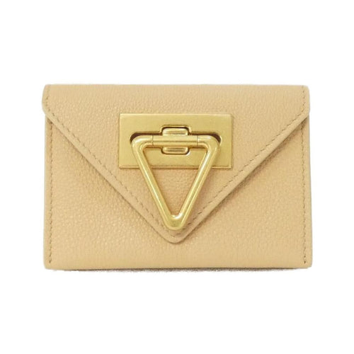 Bottega Veneta Card Case Gold Almond