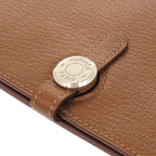 Hermes Dogon GM Midosuji Limited Chevre Bronze Silver Hardware Long — view 8