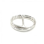 Hermes Ring Chaine D'ancre Punk Double