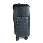 Chanel Carry Bag CC Logo Caviar Leather Black — view 3