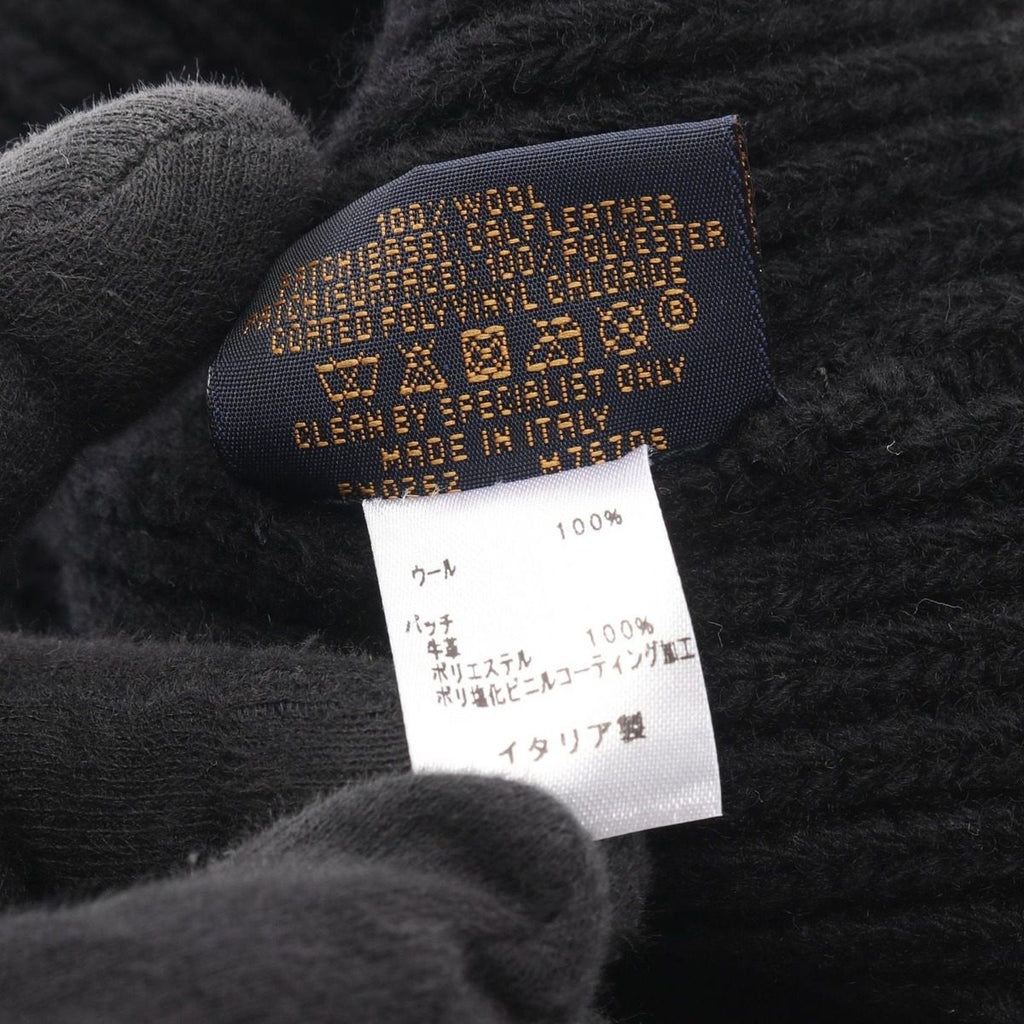Louis Vuitton Knit Cap Bone LV Beanie Wool — view 4